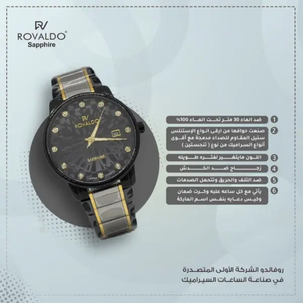 ⁦ساعه روفالدو العالميه⁩ - الصورة ⁦5⁩