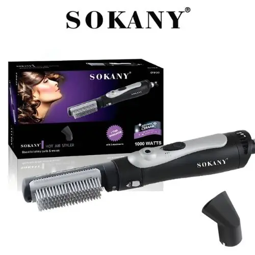 استشوار ومشاط بملحقين  SOKANY