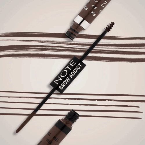 جل حواجب الديسكو من Note Brow Addict Tint and Shaping Gel