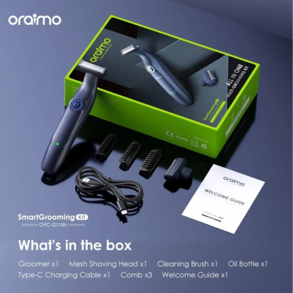 ⁦مجموعة العناية الذكية المتكاملة Oraimo SmartGroomingKit | OPC-GT10N⁩ - الصورة ⁦2⁩