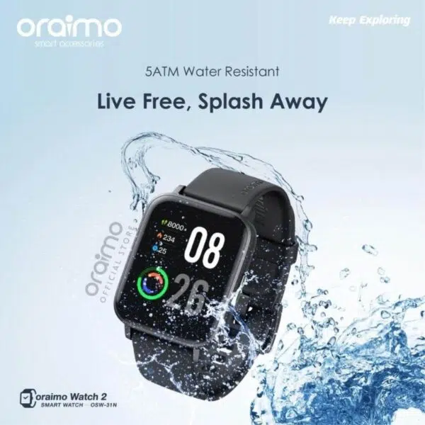 ⁦ساعة ذكية Oraimo OSW-31N⁩ - الصورة ⁦7⁩
